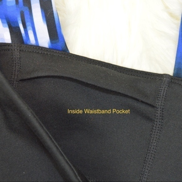 Gap Fit G Fast Capri Leggings, Bokeh Print, Size Small - Picture 6 of 6